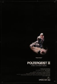 3t1030 POLTERGEIST II advance 1sh 1986 Heather O'Rourke, The Other Side, they're back!