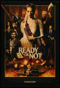 3t1046 READY OR NOT int'l advance DS 1sh 2019 sexy bride Samara Weaving, in-laws can be murder!