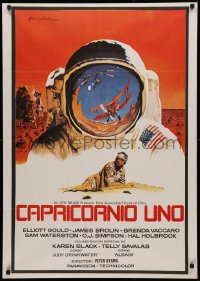 3t0312 CAPRICORN ONE Spanish 1978 Gould, O.J. Simpson, the $30 billion dollar hoax, different!