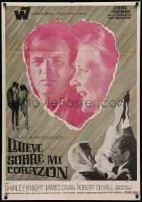 3t0368 RAIN PEOPLE Spanish 1969 Francis Ford Coppola, Robert Duvall, cool different art by MCP!