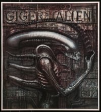3t0434 ALIEN 20x22 special poster 1990s Ridley Scott sci-fi classic, cool H.R. Giger art of monster!