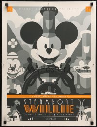 3t0553 STEAMBOAT WILLIE #133/200 18x24 art print 2011 Whalen artwork of Mickey Mouse as captain!