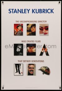 3t0686 STANLEY KUBRICK COLLECTION 27x40 video poster 1999 Paths of Glory, Dr. Strangelove, 2001!