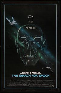 3t1123 STAR TREK III 1sh 1984 The Search for Spock, art of Leonard Nimoy by Huyssen & Huerta!