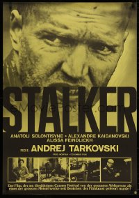 3t0045 STALKER Swiss 1979 Andrej Tarkovsky's Ctankep, Russian sci-fi, cool different image!