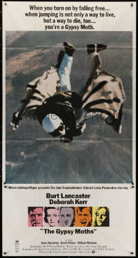 3w0401 GYPSY MOTHS 3sh 1969 Burt Lancaster, Deborah Kerr, John Frankenheimer, cool sky diving image!
