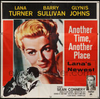 3w0132 ANOTHER TIME ANOTHER PLACE 6sh 1958 sexy Lana Turner has affair with young Sean Connery!