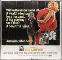 3w0171 LAWYER int'l 6sh 1970 Barry Newman as Petrocelli, super sexy Mary Wilcox had it all!