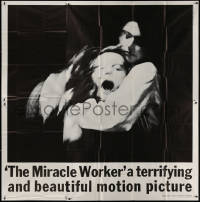 3w0181 MIRACLE WORKER 6sh 1962 Anne Bancroft as Annie Sullivan & Patty Duke as Helen Keller!