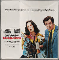 3w0188 OUT-OF-TOWNERS 6sh 1970 Jack Lemmon & Sandy Dennis in New York, written by Neil Simon!