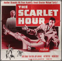 3w0202 SCARLET HOUR 6sh 1956 Michael Curtiz directed, sexy Carol Ohmart showing her leg, Tom Tryon!