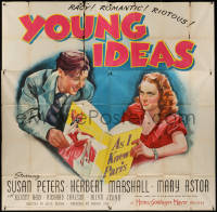 3w0220 YOUNG IDEAS 6sh 1943 Susan Peters & Elliott Reid in early Jules Dassin romance, ultra rare!