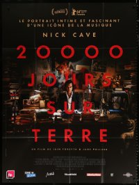 3w1186 20000 DAYS ON EARTH French 1p 2014 great image of Nick Cave at desk by Marilyn Monroe poster!