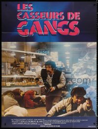 3w1235 BUSTING French 1p 1974 Elliott Gould & Robert Blake, different design by Jouineau Bourduge!