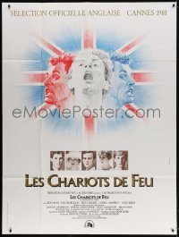 3w1245 CHARIOTS OF FIRE French 1p 1981 Hugh Hudson English Olympic running sports classic!
