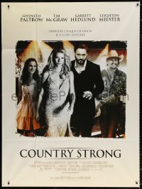 3w1249 COUNTRY STRONG French 1p 2011 Gwyneth Paltrow, Tim McGraw, Garrett Hedlund, country music!