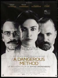 3w1252 DANGEROUS METHOD French 1p 2011 Keira Knightley, Viggo Mortensen, Fassbender, Cronenberg
