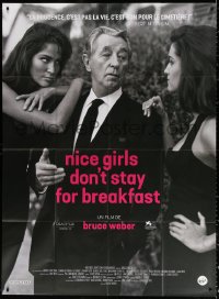 3w1366 NICE GIRLS DON'T STAY FOR BREAKFAST French 1p 2019 Robert Mitchum with two sexy women!