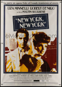 3w0096 NEW YORK NEW YORK Italian 2p 1977 different image of Robert De Niro & Liza Minnelli!