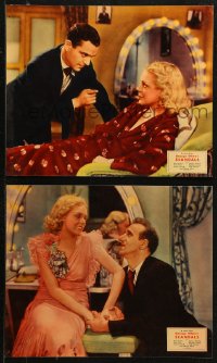 3w0594 GEORGE WHITE'S SCANDALS 8 jumbo LCs 1934 Rudy Vallee, Alice Faye, Jimmy Durante, Cliff Edwards
