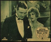 3w0610 WEARY RIVER jumbo LC 1929 gangster turned composer Richard Barthelmess by Betty Compson!