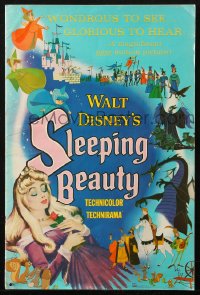 3w0681 SLEEPING BEAUTY pressbook 1959 Walt Disney cartoon fairy tale fantasy classic!