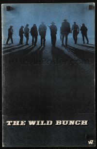 3w0687 WILD BUNCH pressbook 1969 Sam Peckinpah cowboy classic, William Holden & Ernest Borgnine