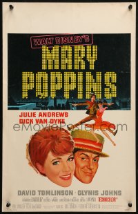 3w0806 MARY POPPINS WC 1964 Julie Andrews & Dick Van Dyke in Walt Disney's musical classic!