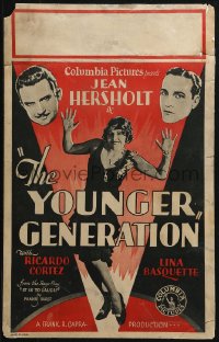 3w0873 YOUNGER GENERATION WC 1929 Frank Capra & Fannie Hurst's tale of rags to riches Jewish man!