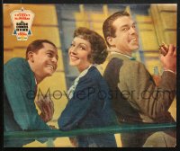 3w0595 BRIDE COMES HOME 4 jumbo LCs 1935 Claudette Colbert between Fred MacMurray & Robert Young!