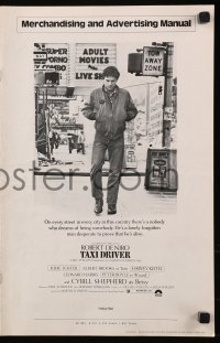 3w0685 TAXI DRIVER pressbook 1976 Robert De Niro, Martin Scorsese & Paul Schrader classic!