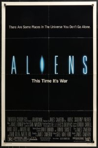 3x0641 ALIENS 1sh 1986 there are some places in the universe you don't go alone, this time it's war!