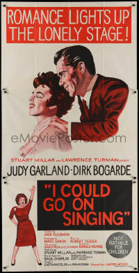 3x0240 I COULD GO ON SINGING Aust 3sh 1966 Judy Garland performing with Bogarde, different & rare!