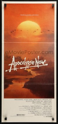 3x0318 APOCALYPSE NOW Aust daybill 1979 Francis Ford Coppola, classic Bob Peak artwork!