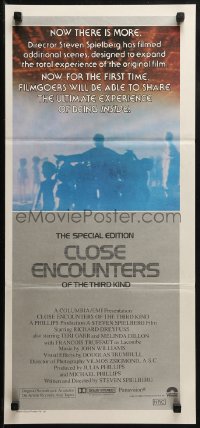3x0355 CLOSE ENCOUNTERS OF THE THIRD KIND S.E. Aust daybill 1980 Spielberg classic with new scenes!