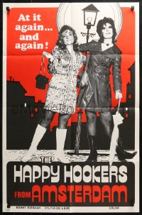 3x0612 DIARY OF A HOOKER Canadian 1sh 1973 first Paul Verhoeven, wacky prostitute image!