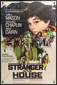 3x0602 STRANGER IN THE HOUSE English 1sh 1968 James Mason, Geraldine Chaplin, Bobby Darin, Cop-Out!