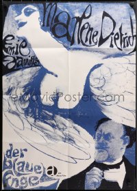 3x0117 BLUE ANGEL German R1963 von Sternberg, Jannings, Dietrich, Dorothea Fischer-Nosbisch art!