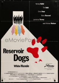 3x0208 RESERVOIR DOGS German 1992 Quentin Tarantino, Cannes Film Festival release, very different!