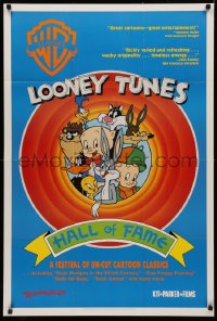 3x0990 LOONEY TUNES HALL OF FAME 1sh 1991 Bugs Bunny, Daffy Duck, Elmer Fudd, Porky Pig!