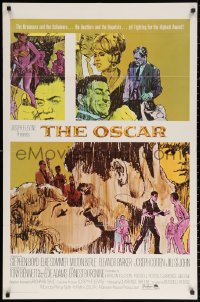 3x1080 OSCAR int'l 1sh 1966 Stephen Boyd & Sommer race for Hollywood's highest award, Terpning art!