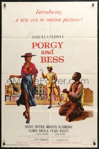 3x1102 PORGY & BESS 1sh 1959 Sidney Poitier, Dorothy Dandridge & Sammy Davis Jr, TODD-AO!
