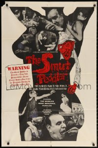 3x1179 SMUT PEDDLER 1sh 1965 he turned the world's most beautiful females into filth!