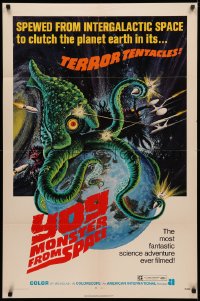 3x1321 YOG: MONSTER FROM SPACE 1sh 1971 it was spewed from intergalactic space to clutch Earth!