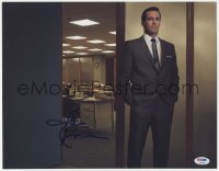 3y0180 JON HAMM signed color 11x14 REPRO still 2010s great portrait as Don Draper from TV's Mad Men!