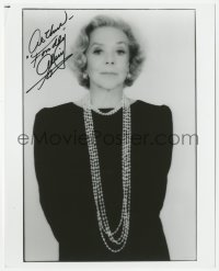3y0778 ALICE FAYE signed 8x10 REPRO still 1980s full-length portrait much later in her career!