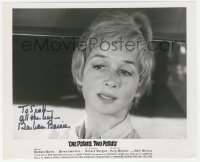 3y0242 BARBARA BARRIE signed 8x10 still 1964 super close up in One Potato, Two Potato!