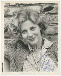 3y0247 BLYTHE DANNER signed 8x10 still 1976 pretty smiling portrait from Hearts of the West!