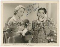 3y0291 FRANCES LANGFORD signed 8x10 still 1936 close up with phone by maid in Palm Springs!