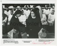 3y0295 GENEVIEVE BUJOLD signed 8x9.75 still 1982 as the postulant nun in love from Monsignor!